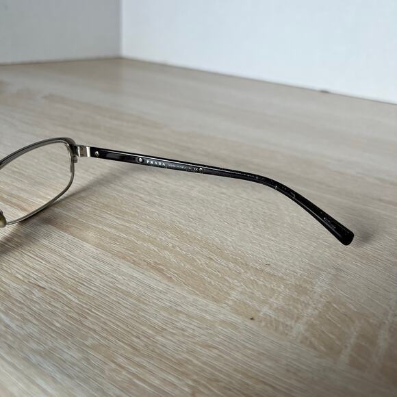 Prada VPR54O FAE-1O1 Eyeglasses Violet Dark Brown PARTS ONLY 54-16-135 - Picture 6 of 10